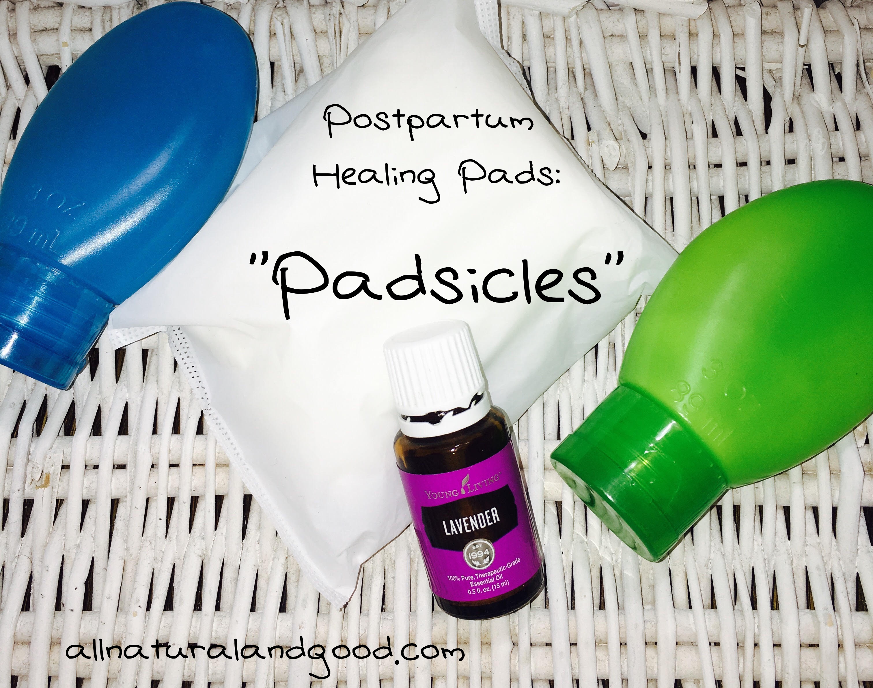 Postpartum Healing Pads "Padsicles" All Natural & Good