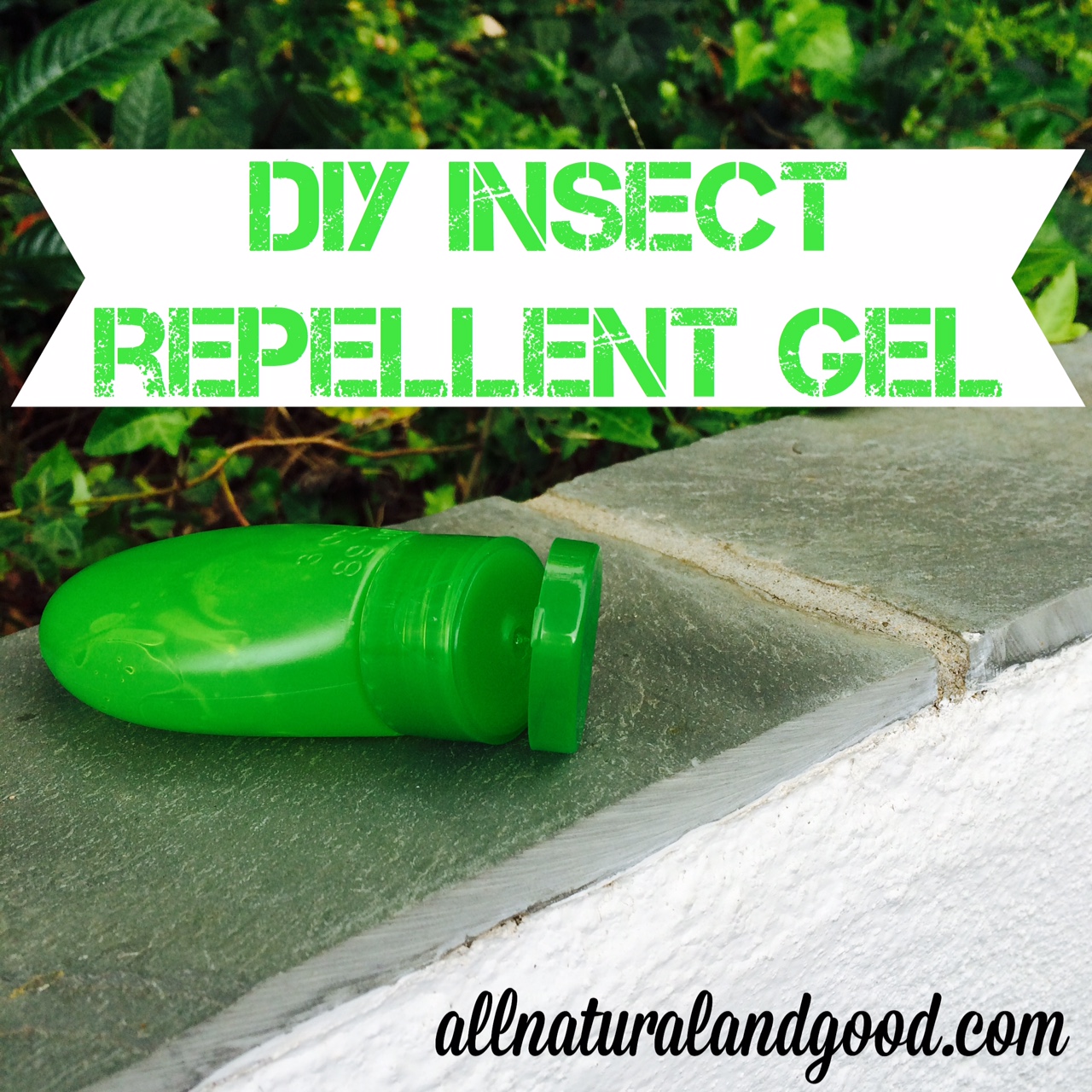 DIY Insect Repellent Gel All Natural & Good