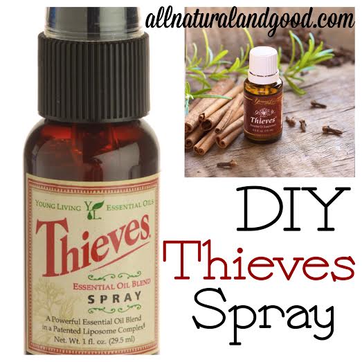 DIY Thieves Spray