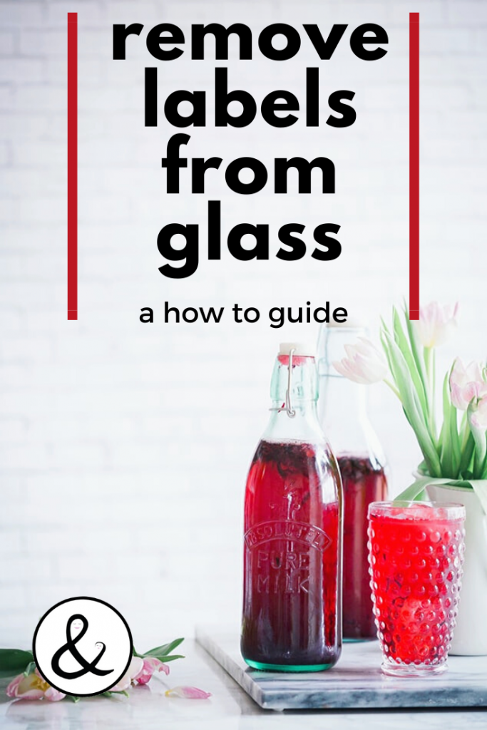 How to Remove Labels from Glass Containers