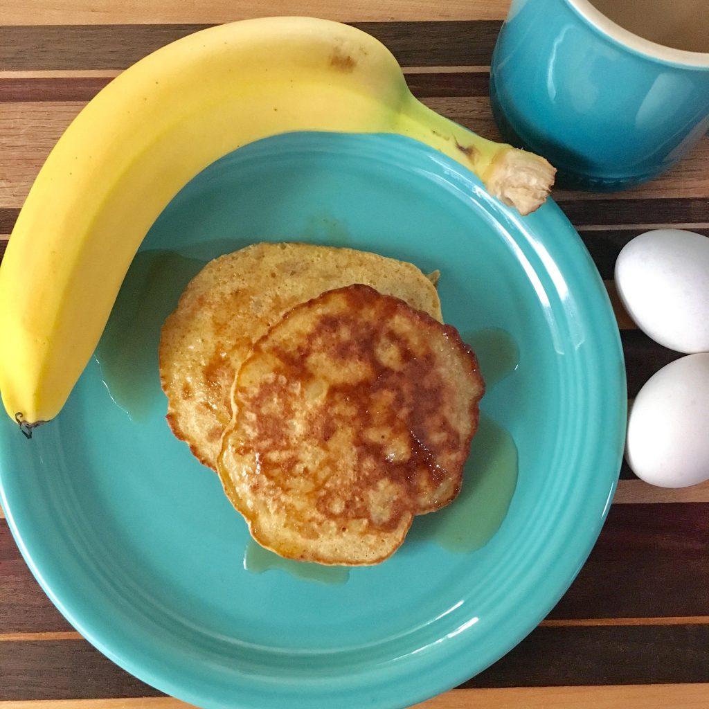 Two Ingredient Pancakes With A Twist