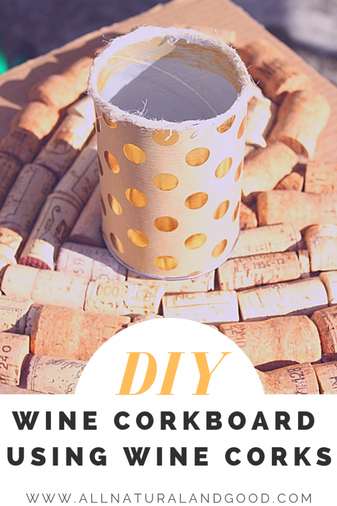 DIY Wine Corkboard