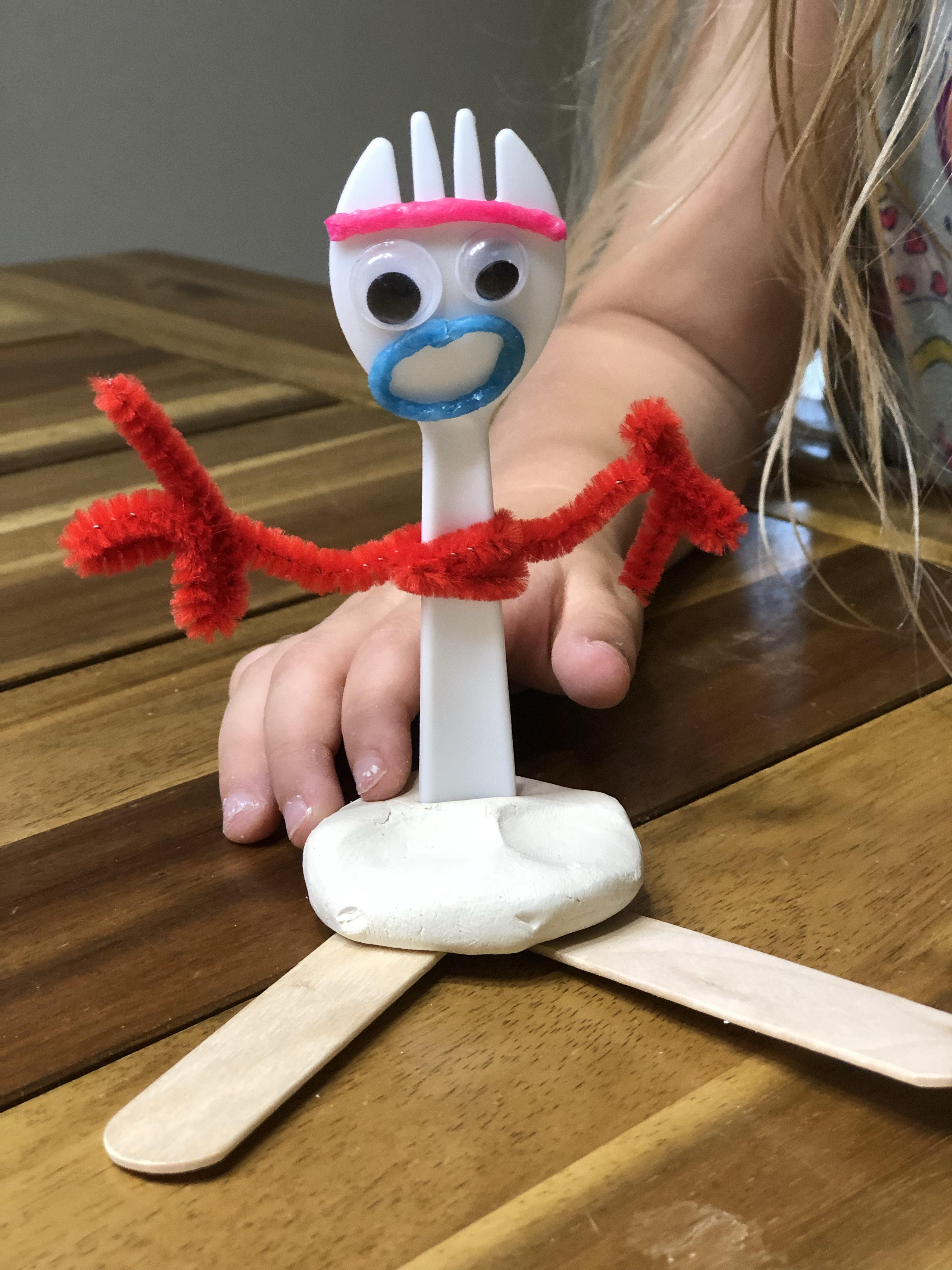 DIY Toy Story Forky Craft