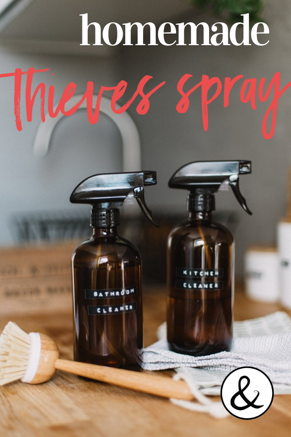 Homemade Thieves Spray