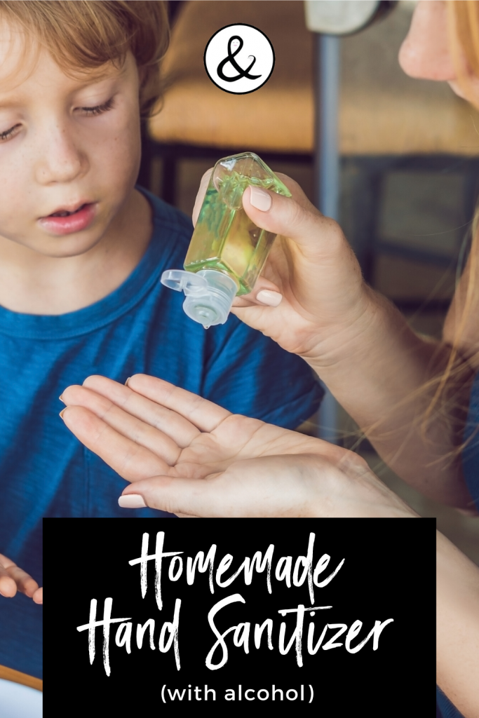 Homemade Hand Sanitizer with Alcohol