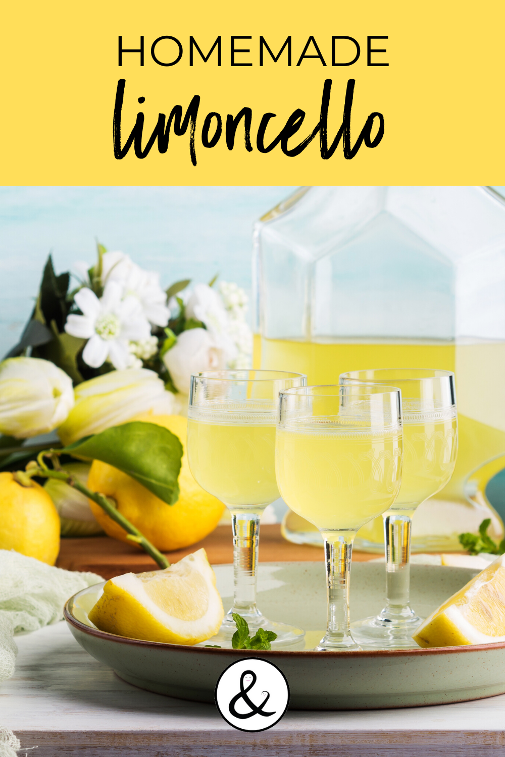 Homemade Limoncello