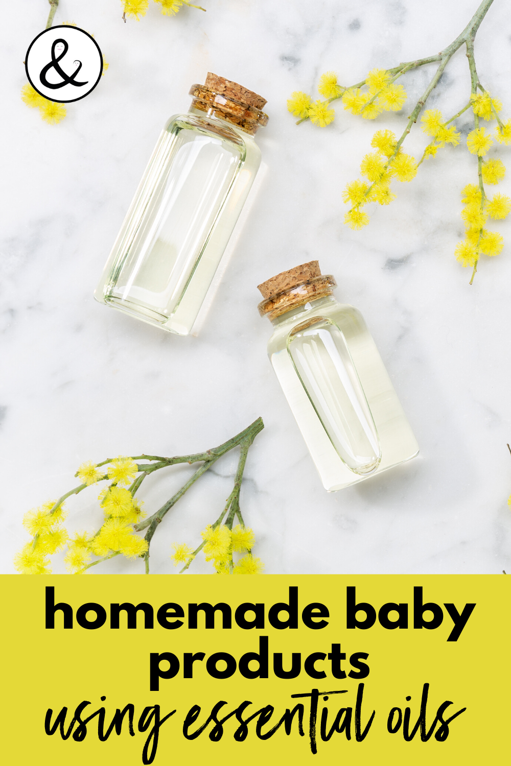 Homemade Baby Products Using Essential Oils