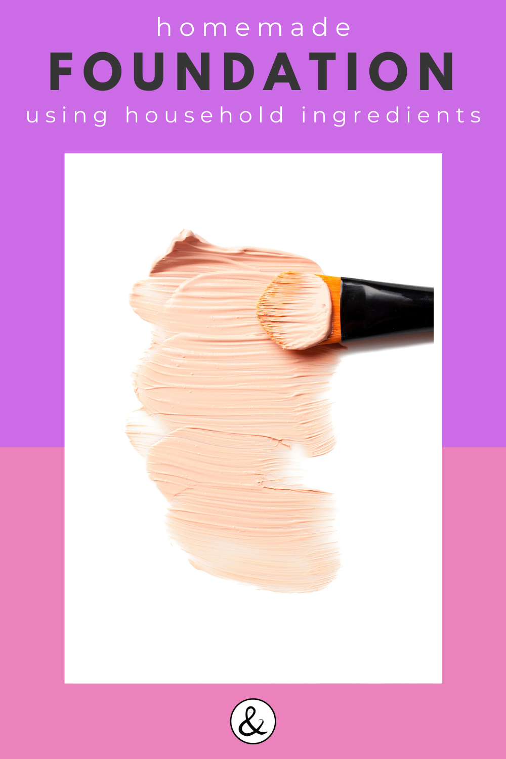 All Natural Homemade Liquid Foundation