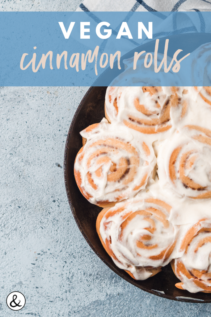 Vegan Cinnamon Rolls with Orange Glaze