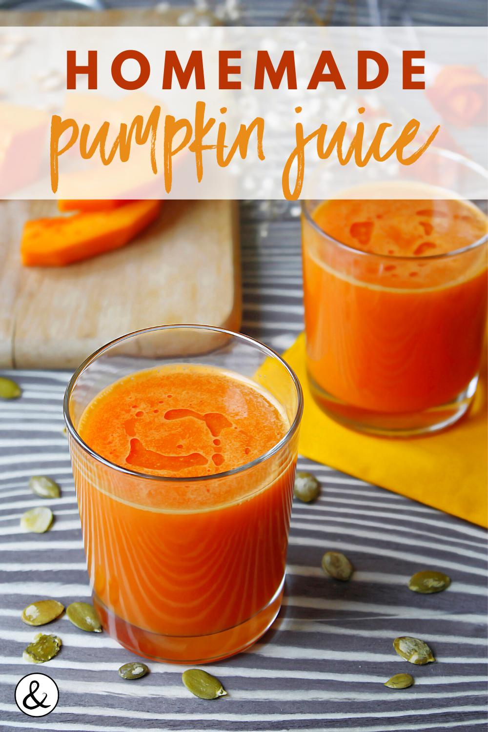 Homemade Pumpkin Juice Recipe