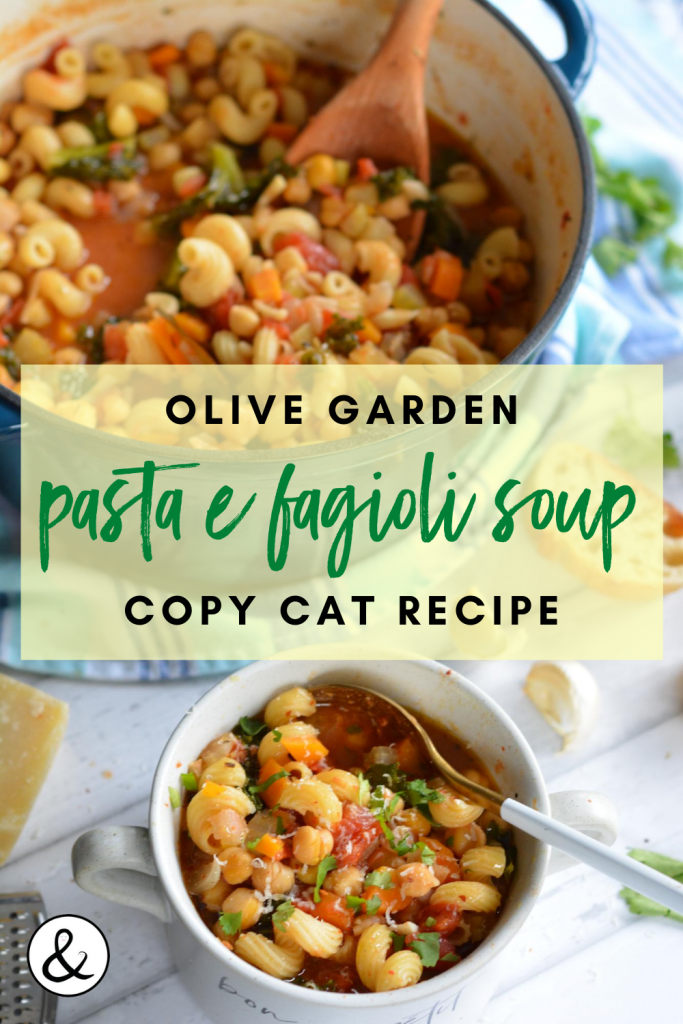 Copy Cat Olive Garden Pasta e Fagioli Soup Recipe