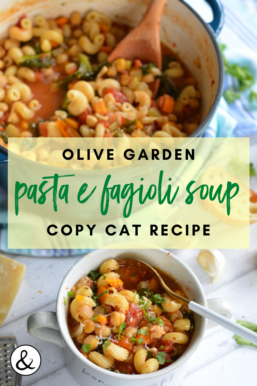 Copy Cat Olive Garden Pasta e Fagioli Soup Recipe