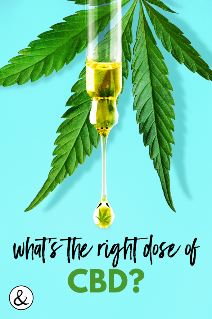What's the Right Dose of CBD?